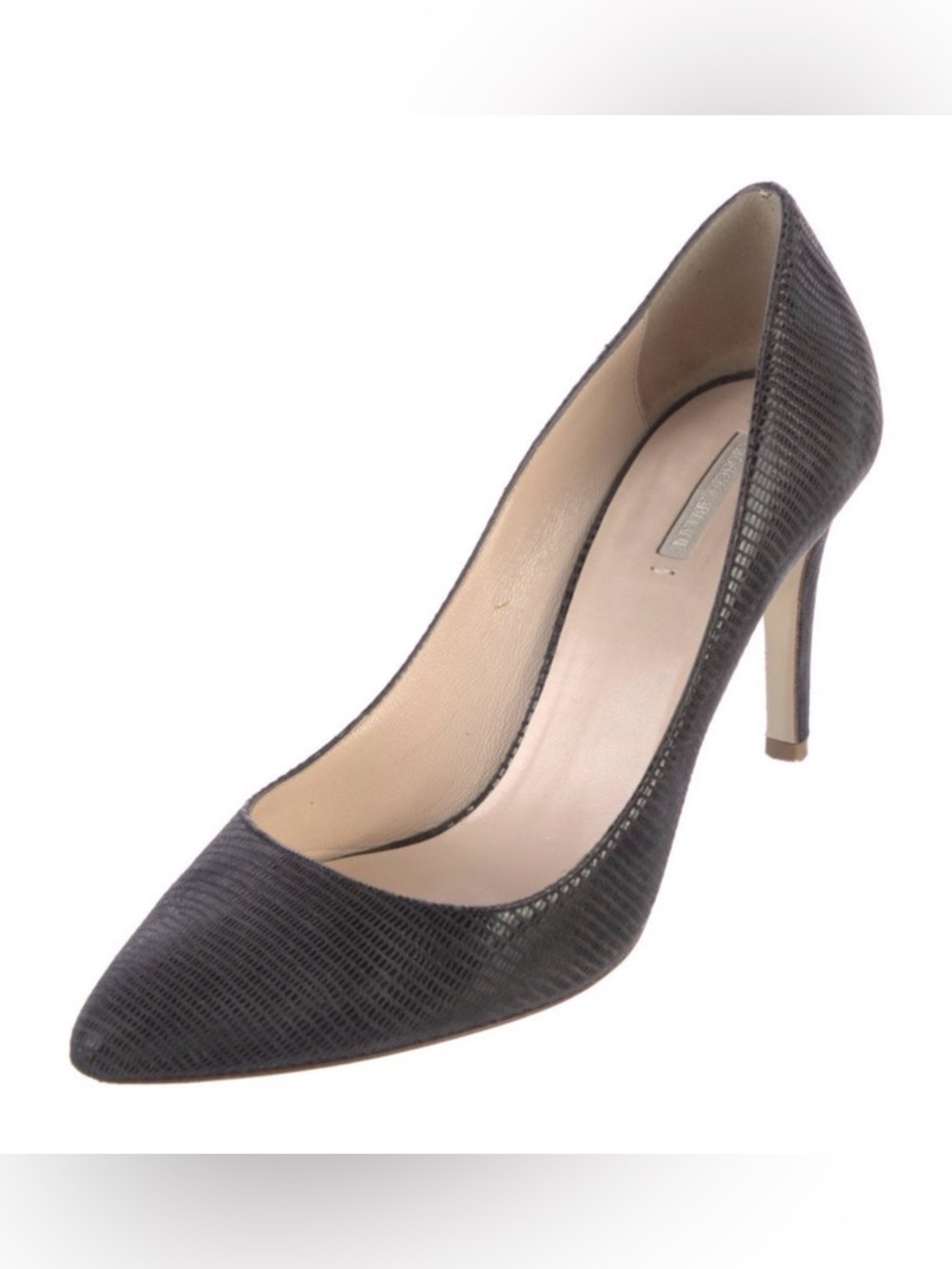 Giorgio Armani D'Orsay court shoes  calfskin.  size 36 (6.5) EUC
